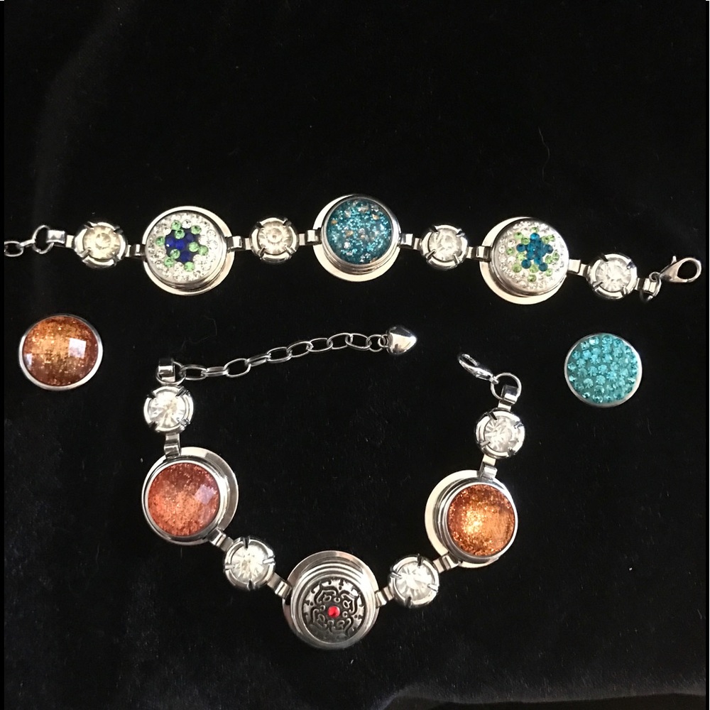 Interchangeable Button Bracelet - image 1